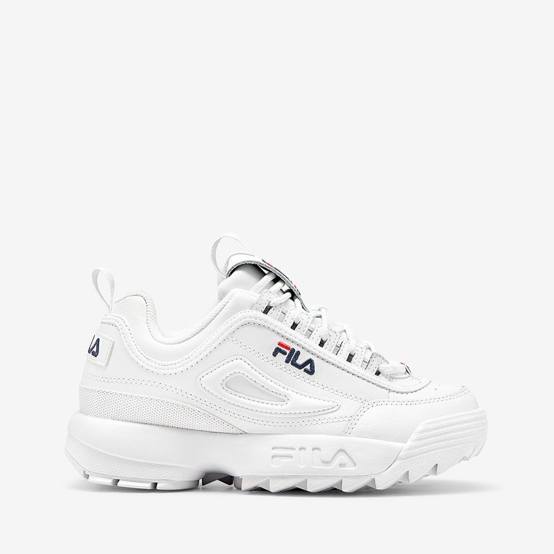 Zapatilla Disruptor II FILA Caña Baja Blancas - Coliseum