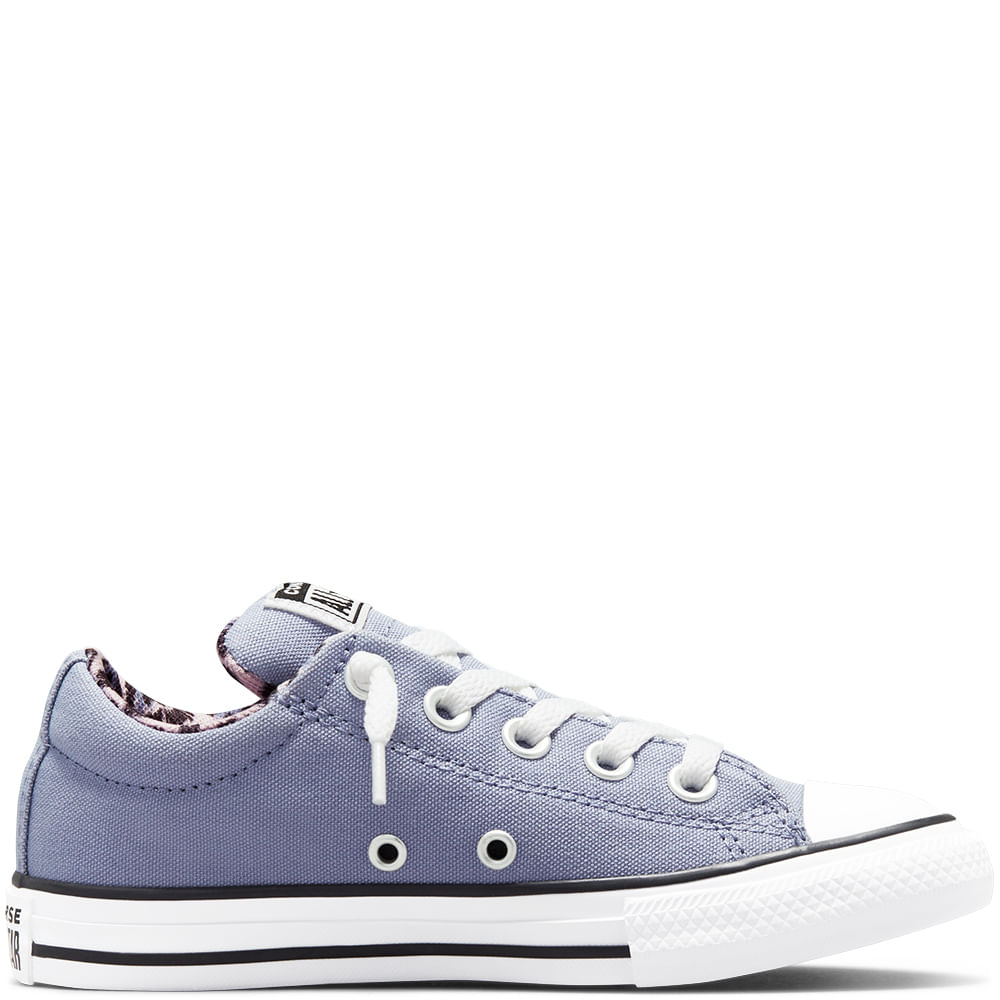 Zapatilla Chuck Taylor All Star Street Converse Niños Caña Baja Lila 671637C