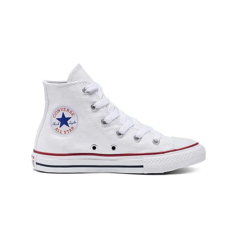 Persuasión Sombra Islas del pacifico Zapatilla Chuck Taylor Classic Niños Blancas - Coliseum