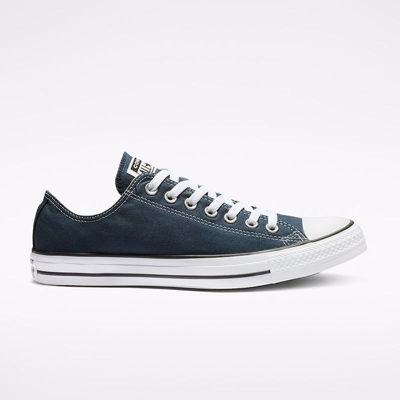 Converse azules con discount caña