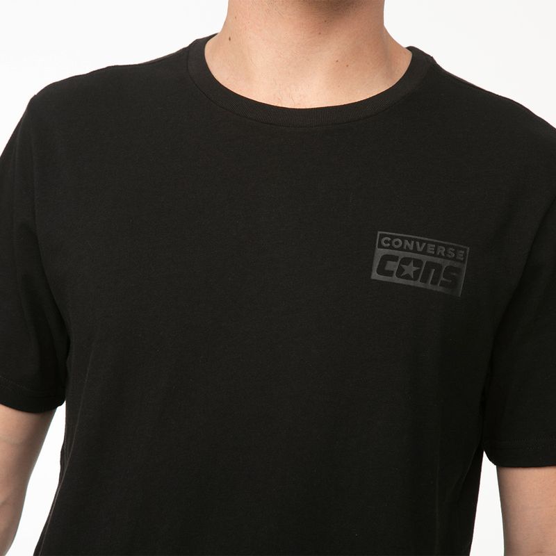 Polera Converse Cons Hombre Negra Comprala Ahora