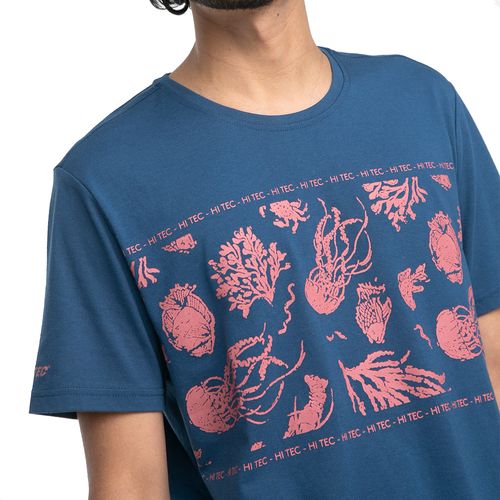 Polera Fibras Recicladas Hombre Hi-Tec