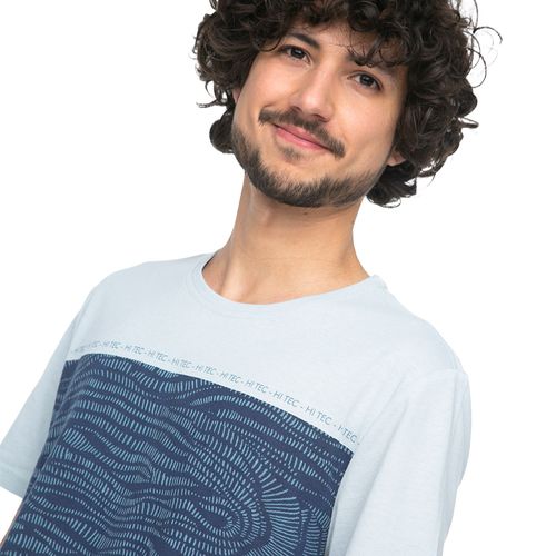 Polera Fibras Recicladas Hombre Hi-Tec