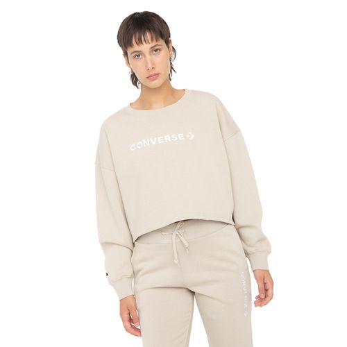 Polerón Wordmark Fleece Mujer Converse