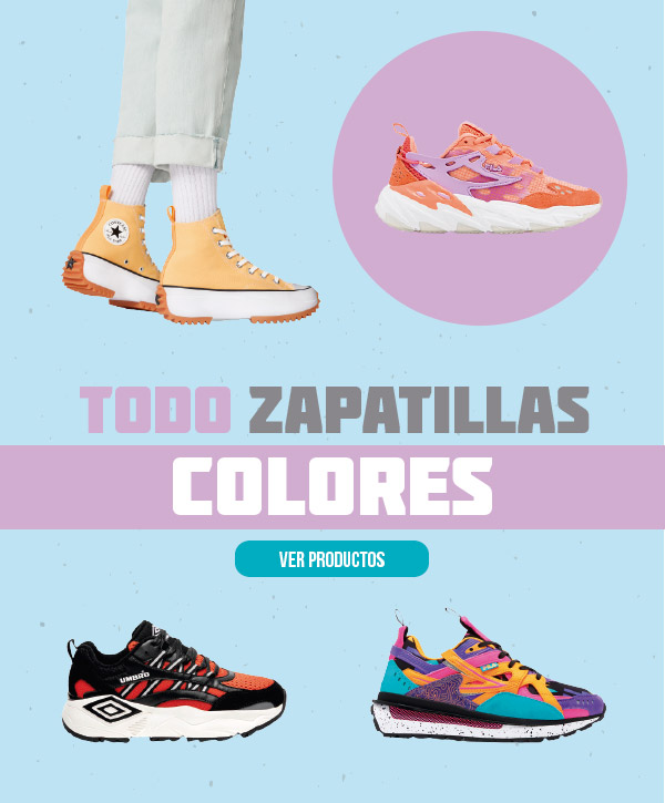Lateral Zapatillas colores Coliseum